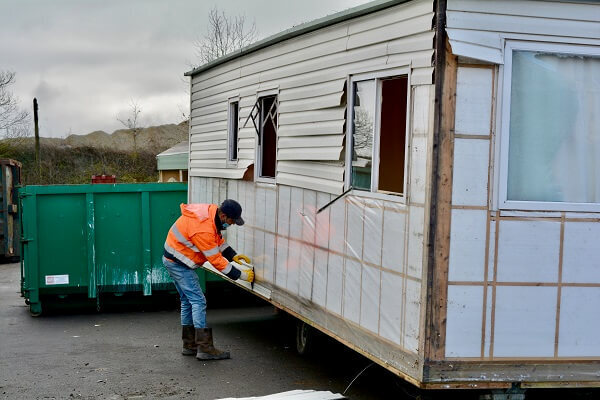 Démantèlement Mobilhome